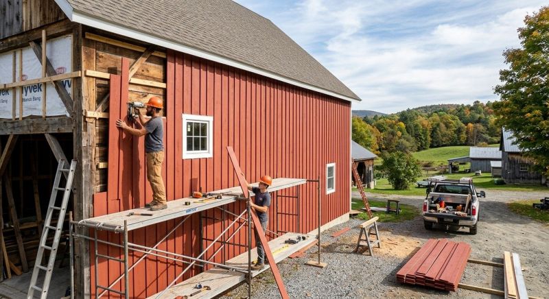 Barn Siding Installation in Rutherford County, TN