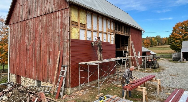 Barn Siding Replacement in Arrington, TN