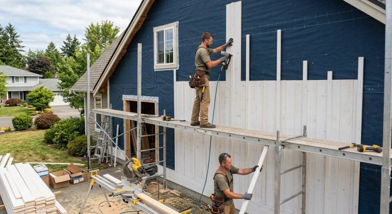 Batten Siding Installation in Watertown, TN