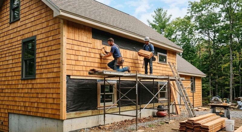 Cedar Siding Installation in Rutherford County, TN