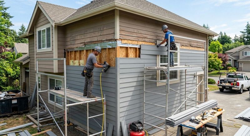 Cement Siding Replacement in Chapel Hill, TN