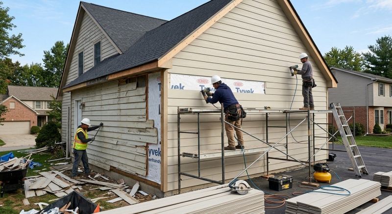 Cement Siding Replacement in Unionville, TN