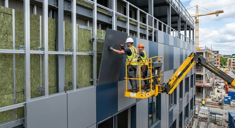 Facade Cladding Installation in Rutherford County, TN