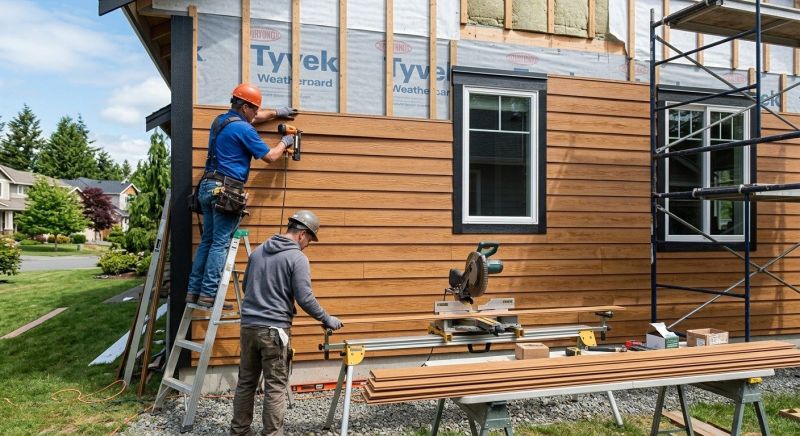 Faux Wood Siding Installation in Rutherford County, TN