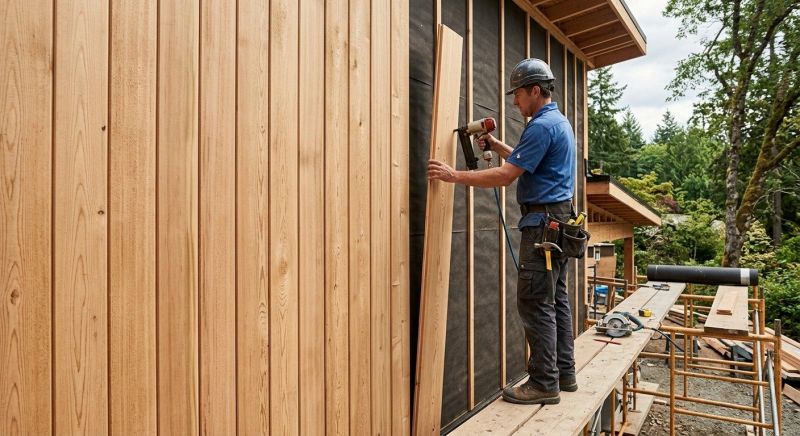 Faux Wood Siding Installation in Smyrna, TN