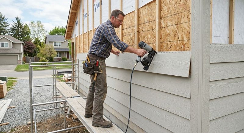 Fiber Siding Installation in La Vergne, TN