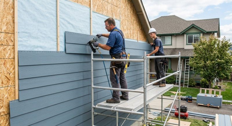 Fiber Siding Installation in Liberty, TN