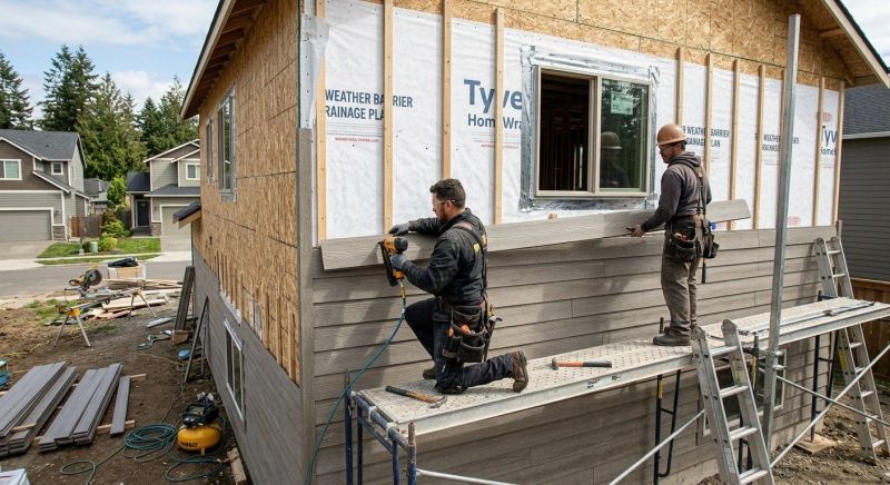 Fiber Siding Installation in Woodbury, TN