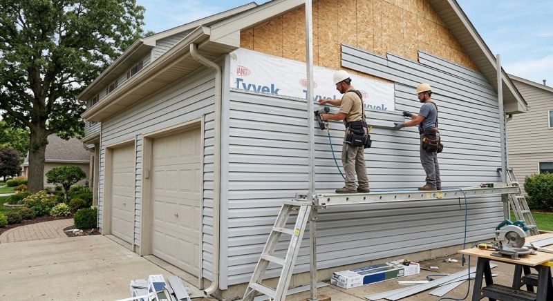 Garage Siding Installation in Rutherford County, TN