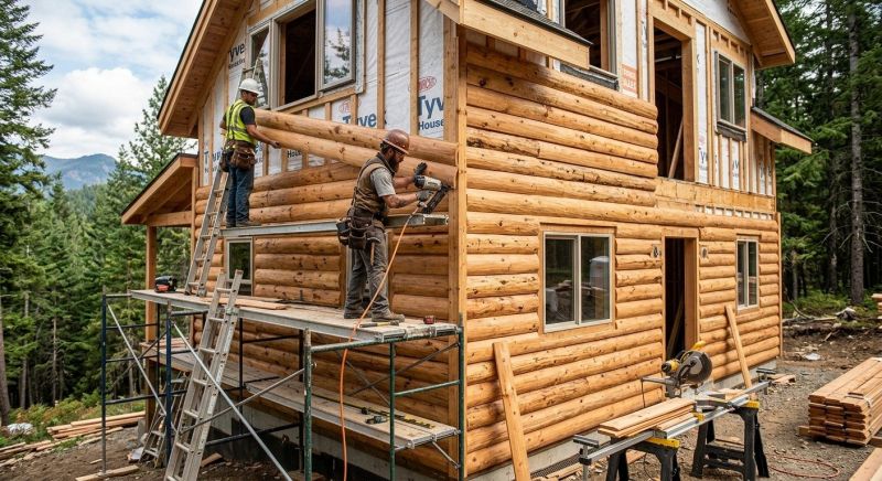 Log Siding Installation in Nolensville, TN
