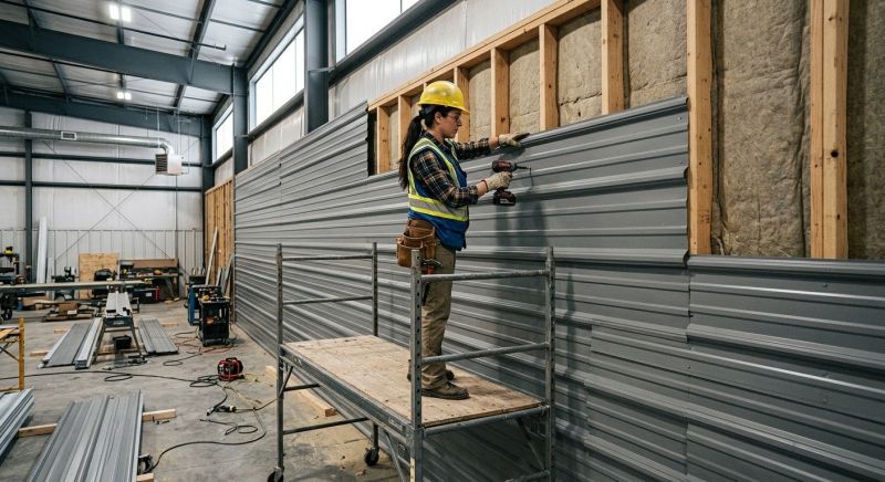 Metal Paneling Installation in Rutherford County, TN