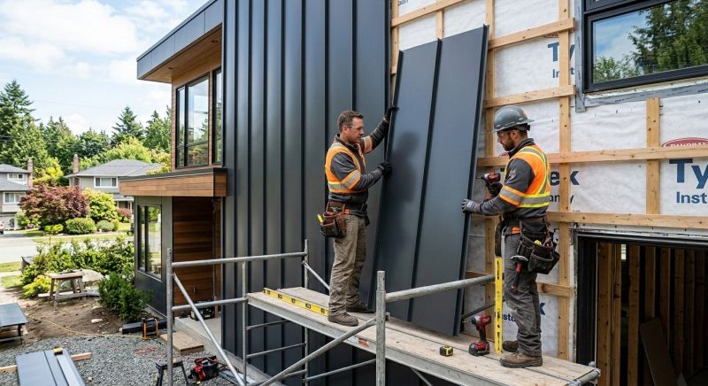Metal Siding Installation in Woodbury, TN