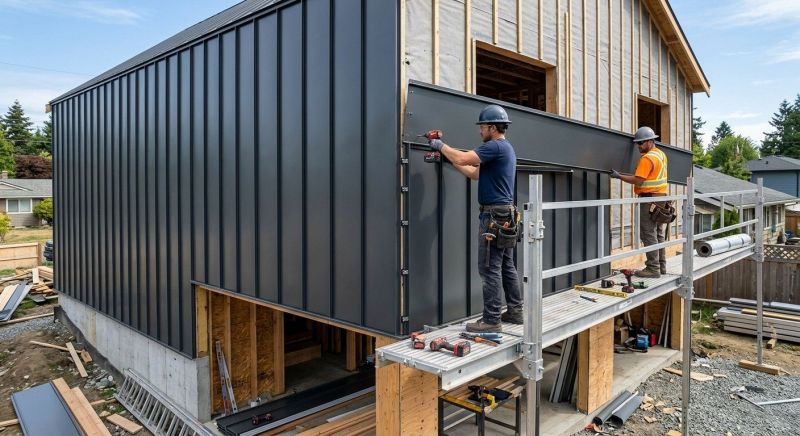 Sheet Metal Siding Replacement in Rutherford County, TN