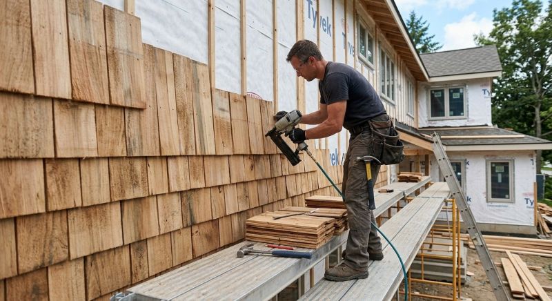 Shingle Siding Installation in Rutherford County, TN