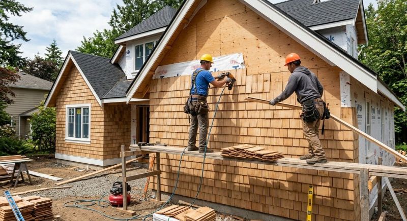 Shingle Siding Installation in Rutherford County, TN