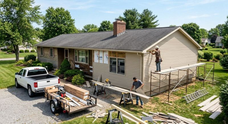 Vinyl Cladding Installation in Rutherford County, TN