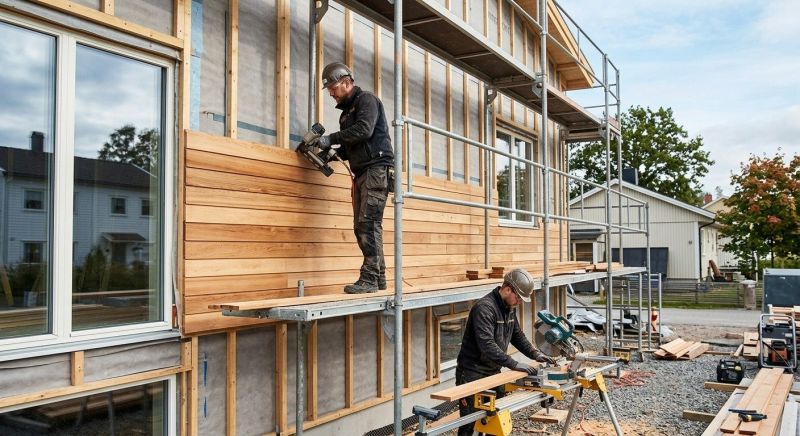 Wood Cladding Installation in Christiana, TN