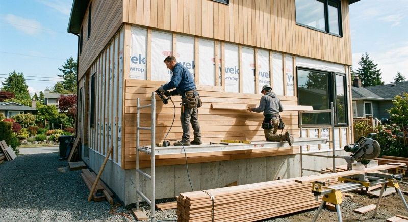 Wood Cladding Installation in College Grove, TN