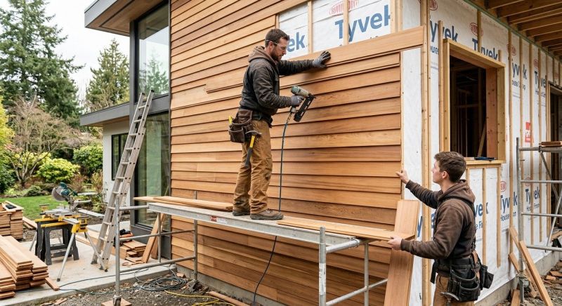 Wood Cladding Installation in College Grove, TN