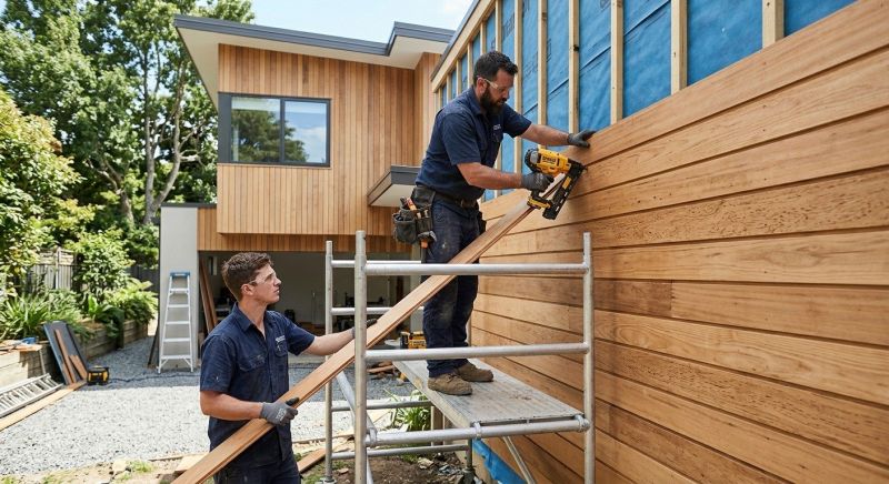 Wood Cladding Installation in Watertown, TN