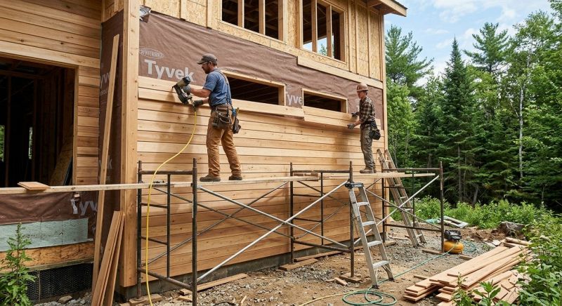 Wood Siding Installation in Arrington, TN