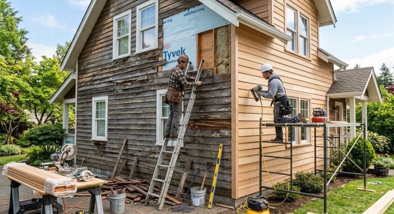 Wood Siding Replacement in La Vergne, TN