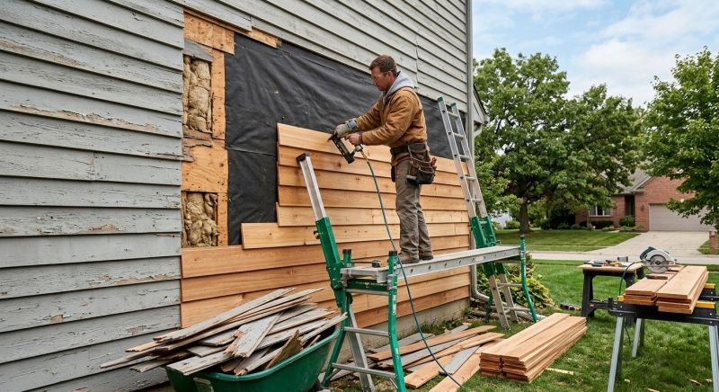 Wood Siding Replacement in Rutherford County, TN
