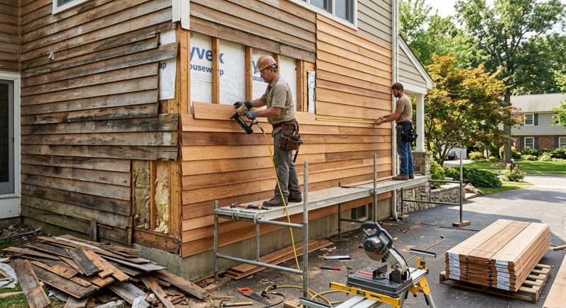 Wood Siding Service in Chapel Hill, TN